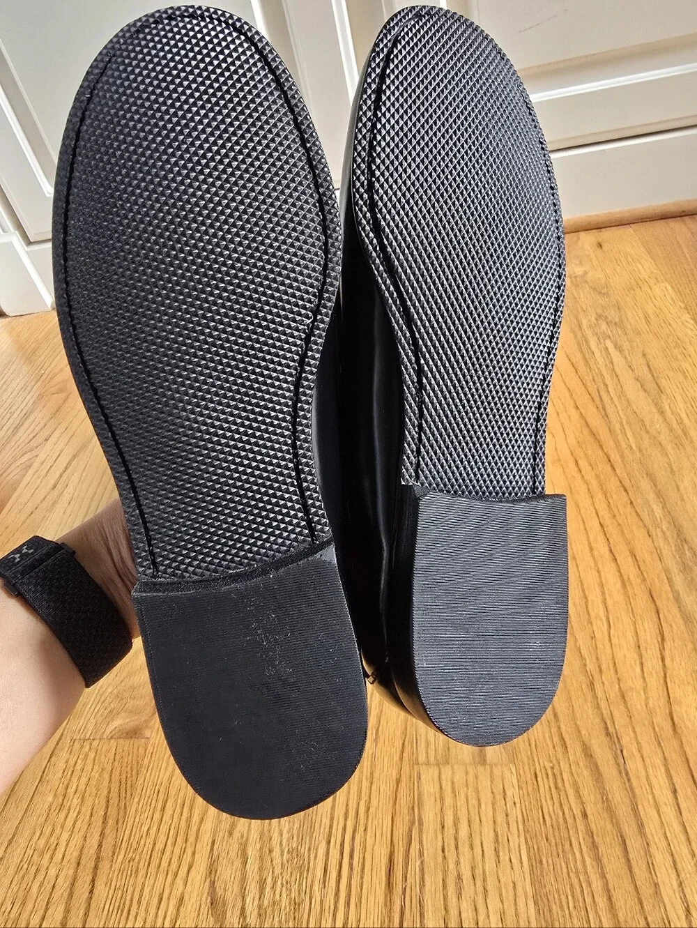 G.H. Bass & Co. Boy's Black Leather Weejuns Penny Loafers
